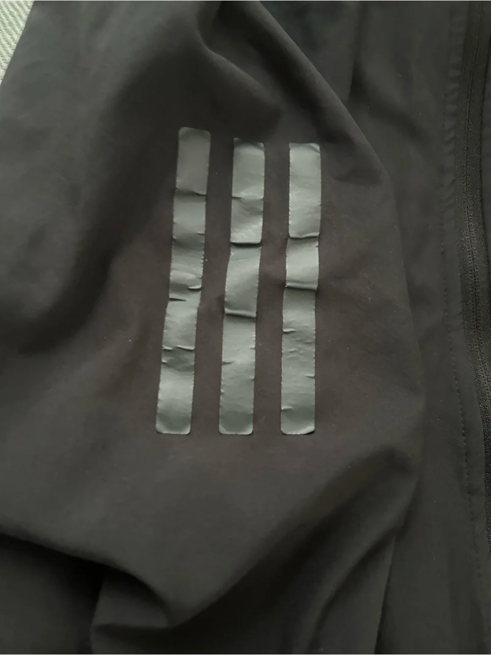 Adidas Running Men’s Black Full-Zip Lightweight Athletic Jacket, L